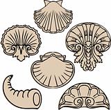 Decorative shells