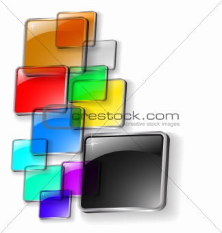the vector abstract color background