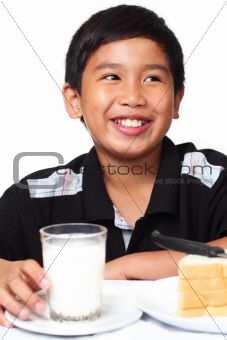Kid With Milk