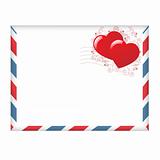 Envelope With Hearts