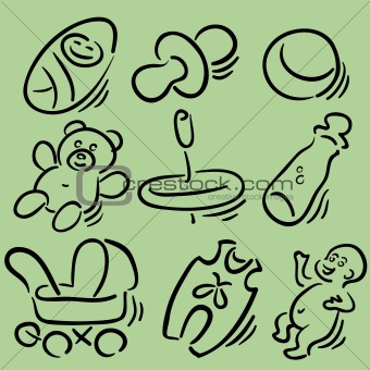 Baby Icon Set