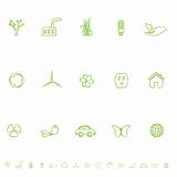 General Eco Symbols Icon Set