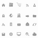 Web and e-commerce icons