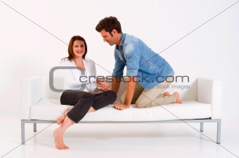 couple on the couch