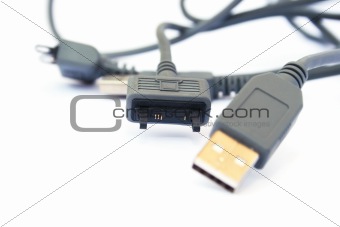 USB cable and plug