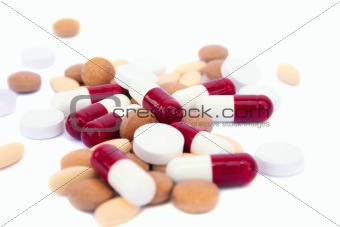 Medical pills and tablets