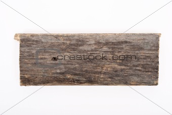 Wooden sign 