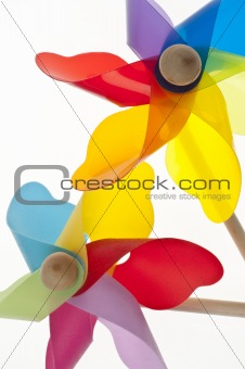 Colorful Pinwheel Background