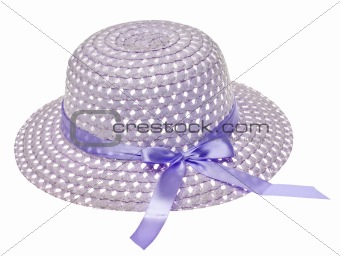Purple Easter Bonnet Hat