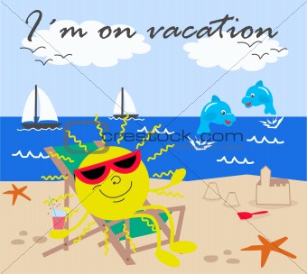 I´m on vacation