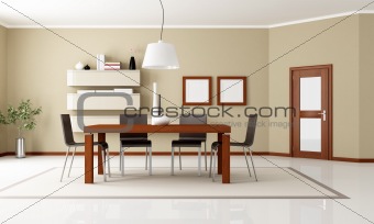 elegant modern dining room