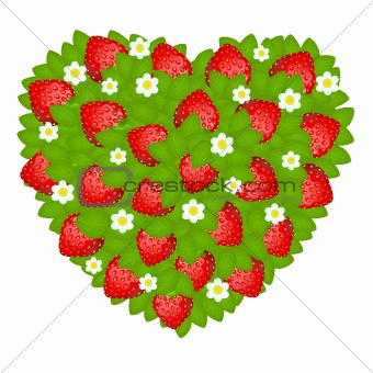 Heart From Strawberry