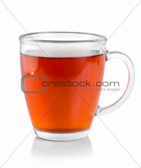 Tea in glass cup (Path)