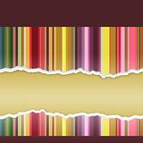 Abstract banner with stripes 