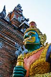 Giant in thai temple.