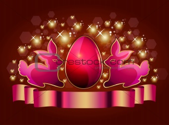 Easter eggs and glosses