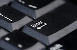 enter key on keyboard