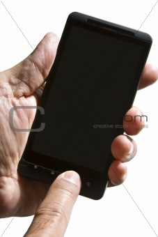 Smartphone Two-Hand Operation