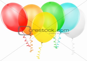 Colored Party Balloons