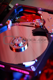 Hard disk background