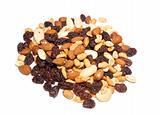heap of seeds and raisins