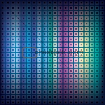 abstract background with squares and dots