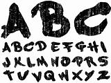 Hand Drawn Grungy Font