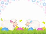 Easter sheep