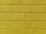 brick wall with psychotropic orange tint