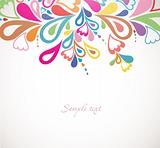 Abstract colorfull background. Vector
