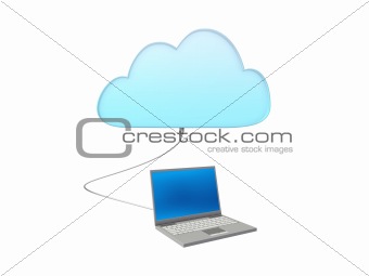 Cloud computing with a notebook