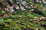 Village on the south coast of Madeira island, Ribeira de Alforra - Portugal