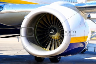 turbine of aircraft