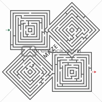 squares maze
