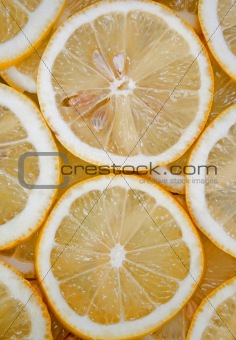 Slices of lemons