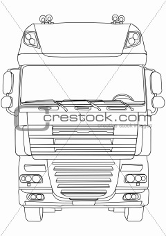 Lorry Drawing