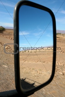 Mirror in the desert