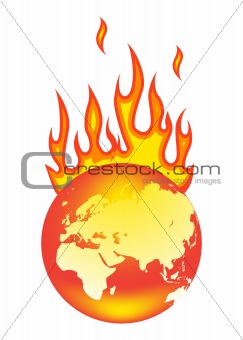 World on fire