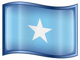 Somali flag icon.