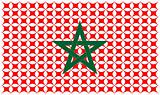 marocco national flag icon sign