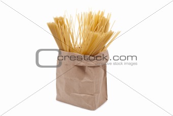 Spaghetti in bag