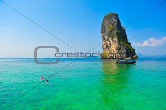 Krabi Island at Thailand