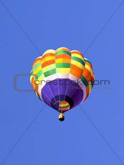 Hot Air Balloon in blue sky
