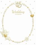 Wedding jewel frame