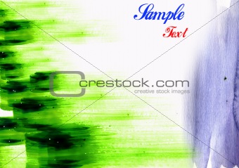 Abstract watercolor painted background 

