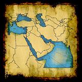 Middle East old map