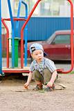 Boy on playground