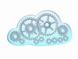 Computing cloud with gears