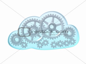 Computing cloud with gears
