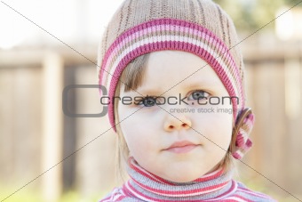Cute toddler girl